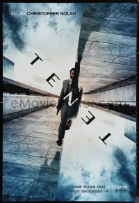 1c1446 TENET int'l teaser DS 1sh 2020 Nolan time travel film starring John David Washington!