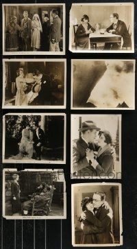 1d0703 LOT OF 8 SILENT 8X10 STILLS 1920s great scenes from several different movies!
