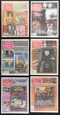 1d0598 LOT OF 24 MOVIE COLLECTOR'S WORLD 1999-06 MAGAZINES 1999-2006 vintage movie posters for sale!