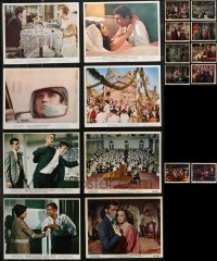 1d0694 LOT OF 18 1950S-60S COLOR 8X10 STILLS 1950s-1960s scenes from a variety of different movies!
