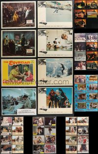 1d0408 LOT OF 53 LOBBY CARDS 1950s-1990s complete & incomplete sets from a variety of movies!