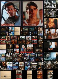 1d0137 LOT OF 79 FRENCH LOBBY CARDS 2000s complete sets from eight different movies!