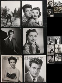 1d0432 LOT OF 16 MOSTLY 11x14 STILLS 1940s-1960s great portraits of a variety of different movie stars & more!