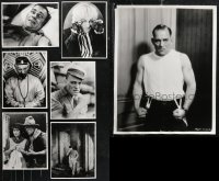 1d0433 LOT OF 9 LON CHANEY SR. RE-STRIKE 11x14 STILLS 1970s great candid portraits of leading man!