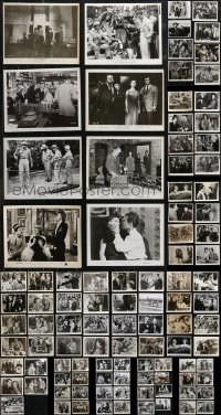 1d0641 LOT OF 117 MOSTLY 1940S-50S 8X10 STILLS 1940s-1950s great scenes from a variety of movies!