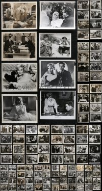 1d0634 LOT OF 160 MOSTLY 1940S-50S 8X10 STILLS 1940s-1950s great scenes from a variety of movies!