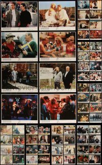 1d0648 LOT OF 88 MINI LOBBY CARDS 1970s-1980s complete sets from a variety of different movies!