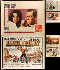 1d0994 LOT OF 20 MOSTLY UNFOLDED HALF-SHEETS 1940s-1960s great images from a variety of movies!