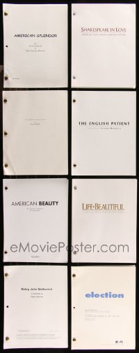 1d0524 LOT OF 8 FOR YOUR CONSIDERATION MOVIE SCRIPTS 1990s-2000s a variety of different movies!