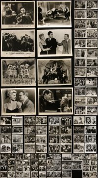 1d0637 LOT OF 133 8X10 STILLS 1950s-1960s great scenes from a variety of different movies!