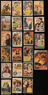 1d0718 LOT OF 22 SPANISH HERALDS 1950s-1960s great images from a variety of different movies!