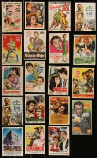 1d0721 LOT OF 19 SPANISH HERALDS 1950s-1960s different images from a variety of movies!
