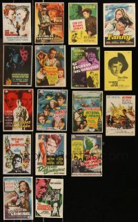 1d0723 LOT OF 17 SPANISH HERALDS 1950s-1960s different images from a variety of movies!