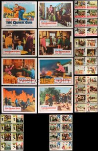 1d0409 LOT OF 49 LOBBY CARDS 1960s complete sets from a variety of movies!