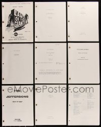 1d0533 LOT OF 9 TV COPY SCRIPTS 1990s Land of the Giants, Jeffersons, Donna Reed Show & more!