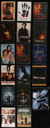1d0786 LOT OF 17 CD PRESSKITS 1990s-2000s advertising images & info for a variety of movies!