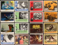 1d0415 LOT OF 24 LOBBY CARDS 1930s-1980s incomplete sets from a variety of different movies!