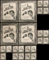 1d0082 LOT OF 23 UNCUT 1940s RE-RELEASE WONDER MAN PRESSBOOKS 1945 Danny Kaye, Virginia Mayo, Vera-Ellen