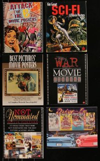 1d0577 LOT OF 6 BRUCE HERSHENSON SOFTCOVER MOVIE POSTER BOOKS 1999-2003 many great color images!