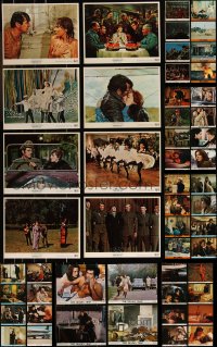 1d0661 LOT OF 52 COLOR 8X10 STILLS AND MINI LOBBY CARDS 1970s complete & incomplete sets!