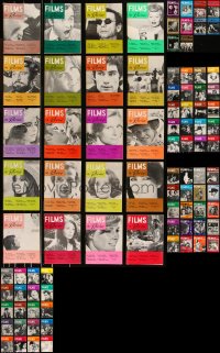 1d0778 LOT OF 90 1970S-80S FILMS IN REVIEW MAGAZINES 1970s-1980s many great images & articles!
