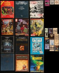 1d0572 LOT OF 27 ROLE PLAYING GAME SOFTCOVER BOOKS 1980s Dungeons & Dragons + much more!