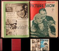 1d0019 LOT OF 1 PICTURE SHOW MAY 1936 - OCTOBER 1936 ENGLISH MOVIE MAGAZINE BOUND VOLUME 1936