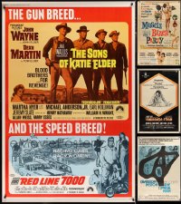 1d0188 LOT OF 4 40X60S 1960s-1970s great images from a variety of different movies!