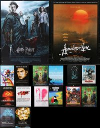 1d0948 LOT OF 22 FORMERLY FOLDED FRENCH 15x21 POSTERS 1990s-2010s a variety of cool movie images!
