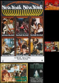1d0166 LOT OF 5 FOLDED GERMAN A0 POSTERS 1960s-1980s great images from a variety of movies!