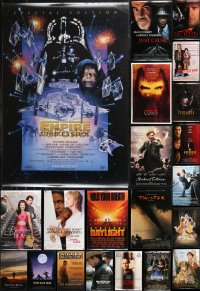 1d1103 LOT OF 24 UNFOLDED DOUBLE-SIDED MOSTLY 27X40 ONE-SHEETS 1990s-2000s cool movie images!