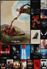 1d1104 LOT OF 24 UNFOLDED DOUBLE-SIDED 27X40 ONE-SHEETS 2000s-2010s a variety of movie images!