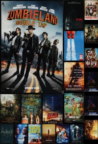 1d1117 LOT OF 21 UNFOLDED DOUBLE-SIDED 27X40 ONE-SHEETS 2000s-2010s cool movie images!