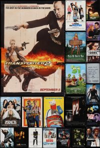 1d1111 LOT OF 22 UNFOLDED MOSTLY DOUBLE-SIDED 27X40 ONE-SHEETS 1990s-2000s great movie images!