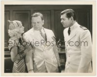 1f2304 CHINA SEAS 8x10.25 still 1935 sexy Jean Harlow by Clark Gable and Wallace Beery!