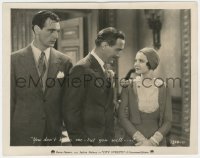 1f2305 CITY STREETS 8x10 still 1931 great c/u of Gary Cooper with Lukas & Sylvia Sidney!