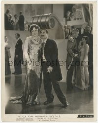1f2318 DUCK SOUP 8x10.25 still 1933 Groucho Marx & Margaret Dumont full-length at fancy party!