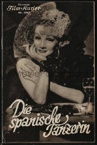 1f2201 DEVIL IS A WOMAN Austrian program 2001 Marlene Dietrich, Lionel Atwill, Josef von Sternberg