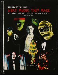 1f0185 CHILDREN OF THE NIGHT: WHAT MUSIC THEY MAKE hardcover book 2018 guide to horror posters!