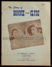 1f0209 STORY OF BONNIE & CLYDE softcover book 1968 from the pages of The Ruston Daily Leader!