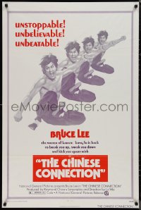 1f0959 CHINESE CONNECTION 1sh 1973 kung fu master Bruce Lee is back to kick you apart!