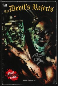 1f0095 DEVIL'S REJECTS signed #1 Comic-Con edition graphic novel July 2005 by Sid Haig, Rob Zombie!