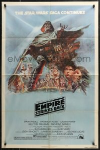 1f0994 EMPIRE STRIKES BACK style B NSS style 1sh 1980 George Lucas classic, art by Tom Jung!