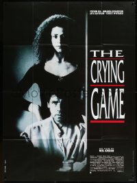 1f1274 CRYING GAME French 1p 1992 Neil Jordan classic, different image of Jaye Davidson & Rea!