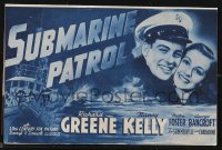 1f0334 SUBMARINE PATROL Australian herald 1939 John Ford, Richard Greene, Nancy Kelly, World War I