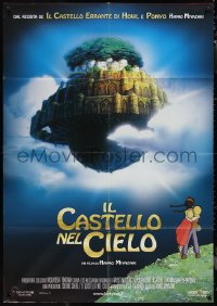 1f1368 CASTLE IN THE SKY Italian 1p 2012 cool Hayao Miyazaki fantasy anime, Studio Ghibli!