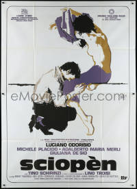 1f1493 DEAR MAESTRO Italian 2p 1983 Luciano Odorisio's Sciopen, art of Michele Placido & De Sio!