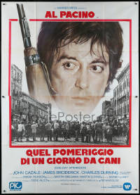 1f1496 DOG DAY AFTERNOON Italian 2p 1975 Al Pacino, Sidney Lumet bank robbery classic, different!