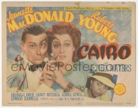 1f0473 CAIRO TC 1942 Jeanette MacDonald & Robert Young with magnifying glass + Ethel Waters, rare!