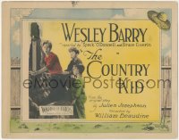 1f0479 COUNTRY KID TC 1923 child actors Wesley Barry, Speck O'Donnell & Bruce Guerin, ultra rare!